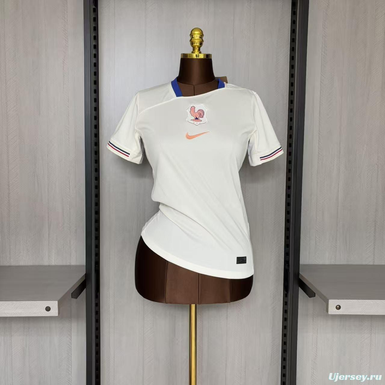 2026 Women France Beige Jersey