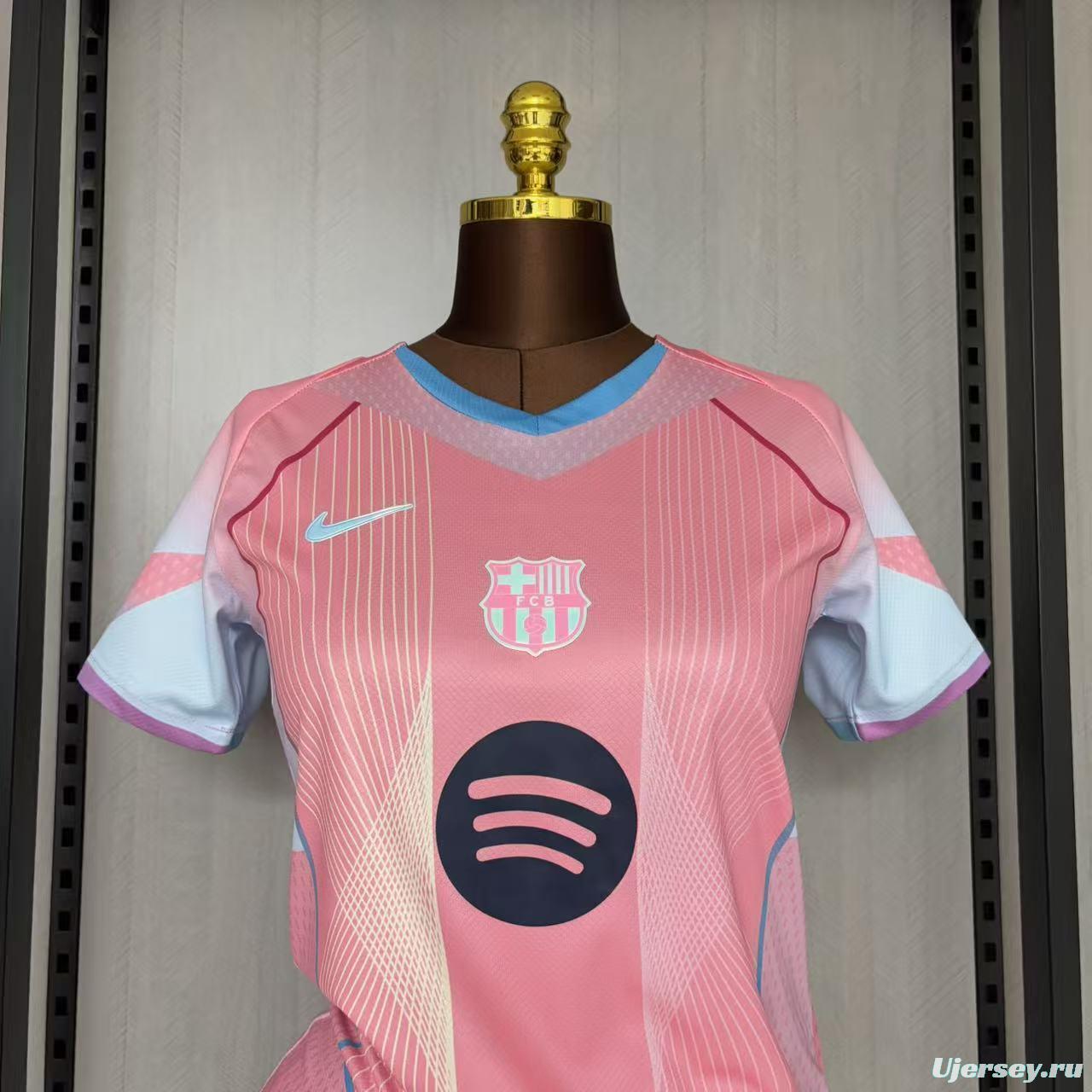 25/26 Women Barcelona Pink Jersey