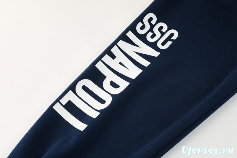 25/26  Napoli Sky Blue  Full zipper Jacket Tracksuit+ long pants