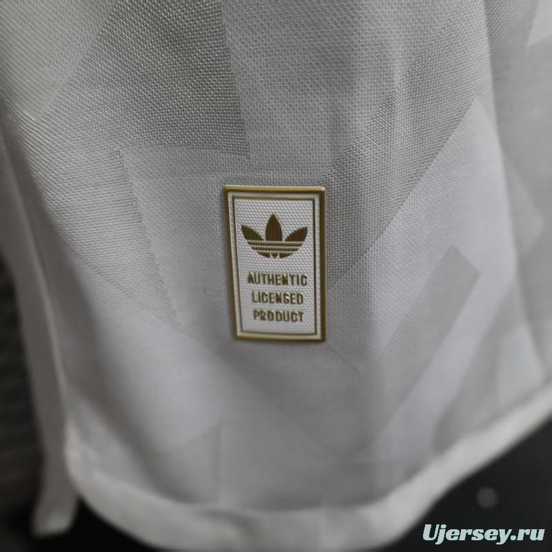 Player Version 2026 Mexico Away White Long Sleeve Jersey