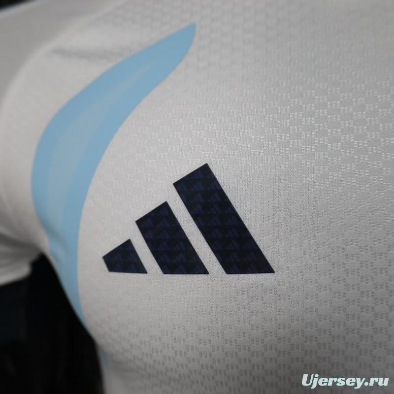 Player Version 2026 Argentina White Training Jersey