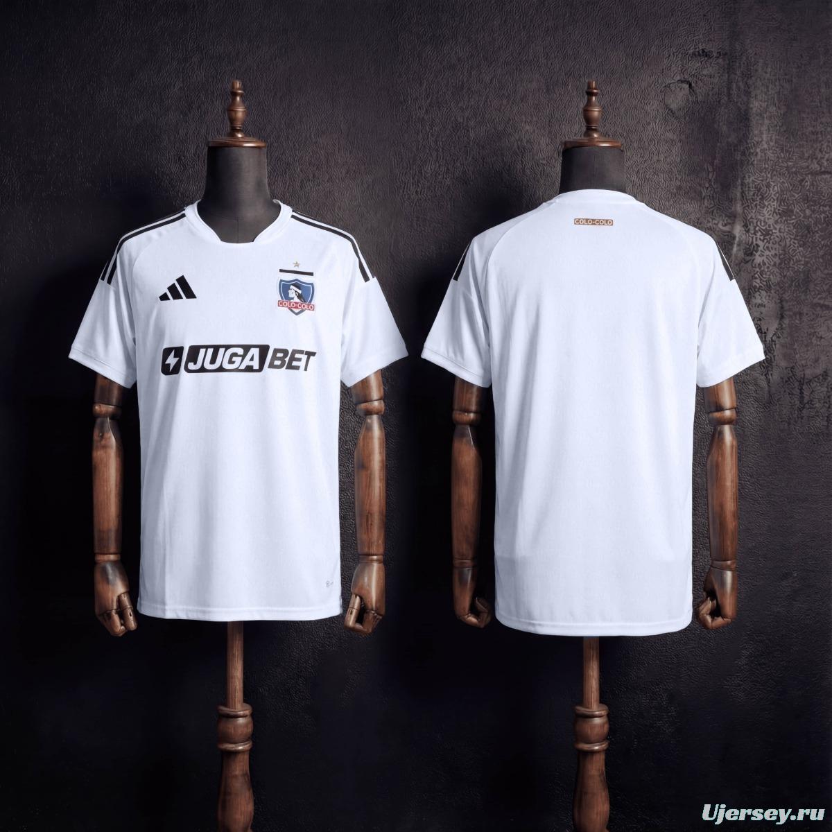 26/27 Colo Colo Home White Jersey