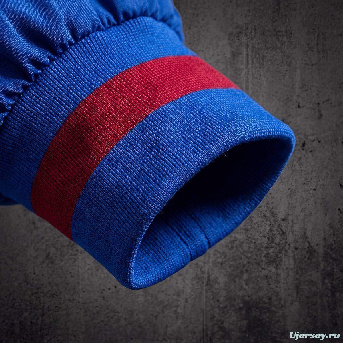 2026 Barcelona Blue Jacket Windbreaker