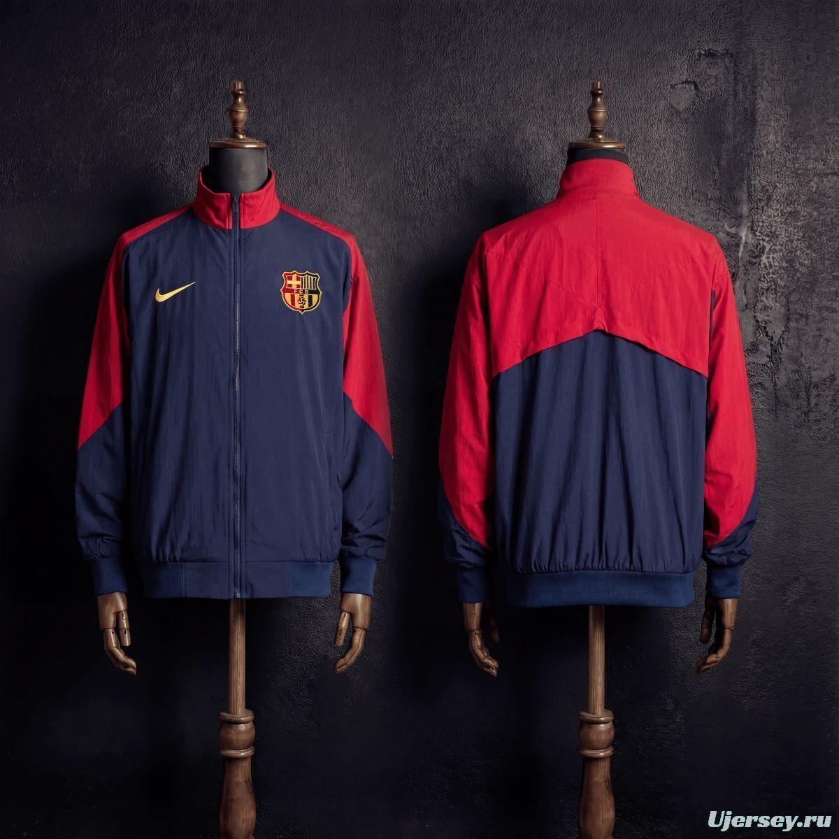 2026 Barcelona Black Jacket Windbreaker