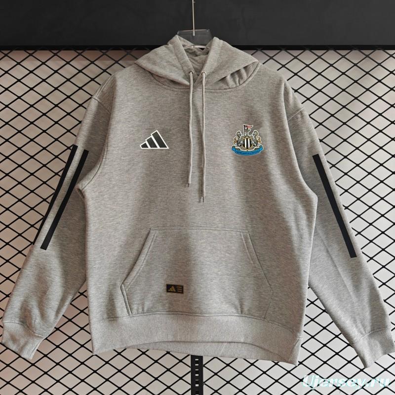 25/26 Newcastle United Embroidered Logo Hoodie 9 Colors