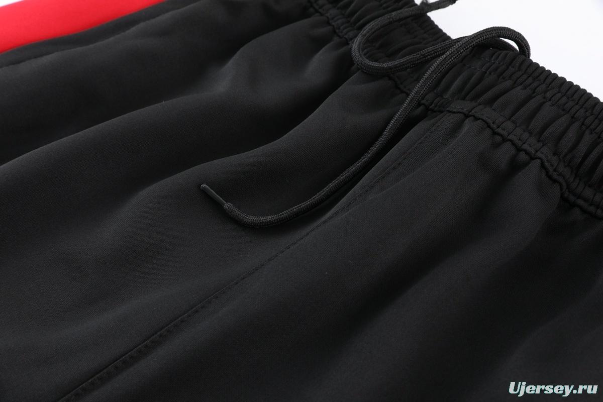 2026 Adidas Blue Full Zipper Jacket + Black Long Pants