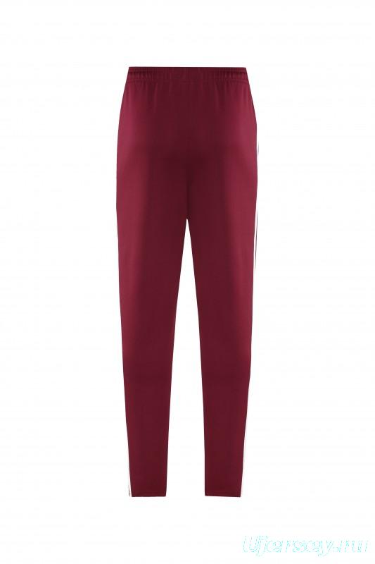 2026 Adidas x OASIS Wine Full Zipper Jacket + Long Pants
