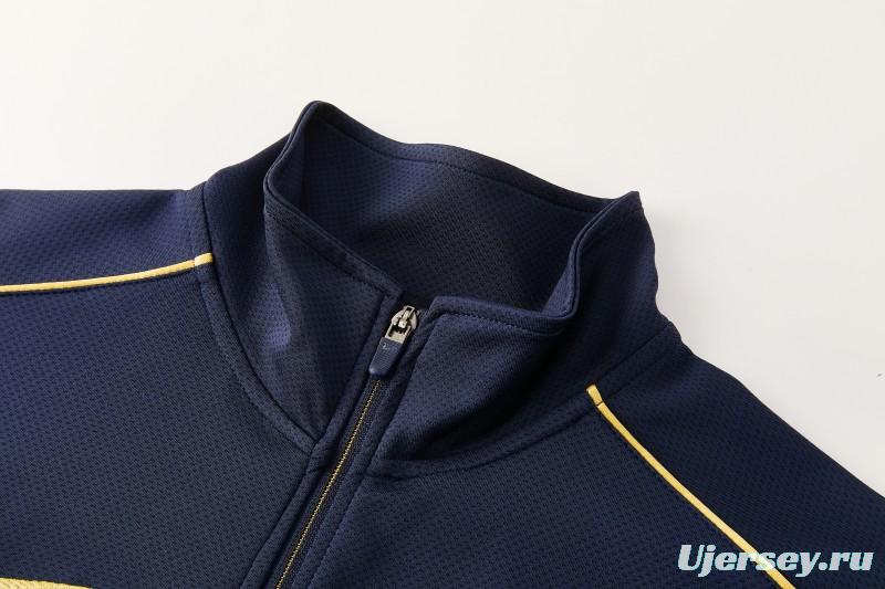 2026 NIKE Navy Full Zipper Jacket + Long Pants