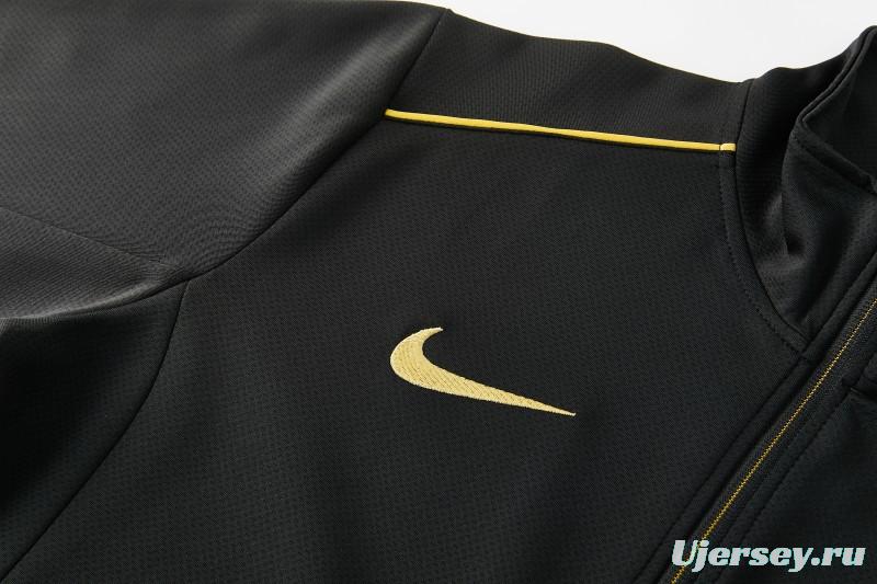 2026 NIKE Black Full Zipper Jacket + Long Pants