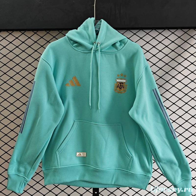 Player Version 2026  Argentina Home Fleece Hoodie 9 Colors