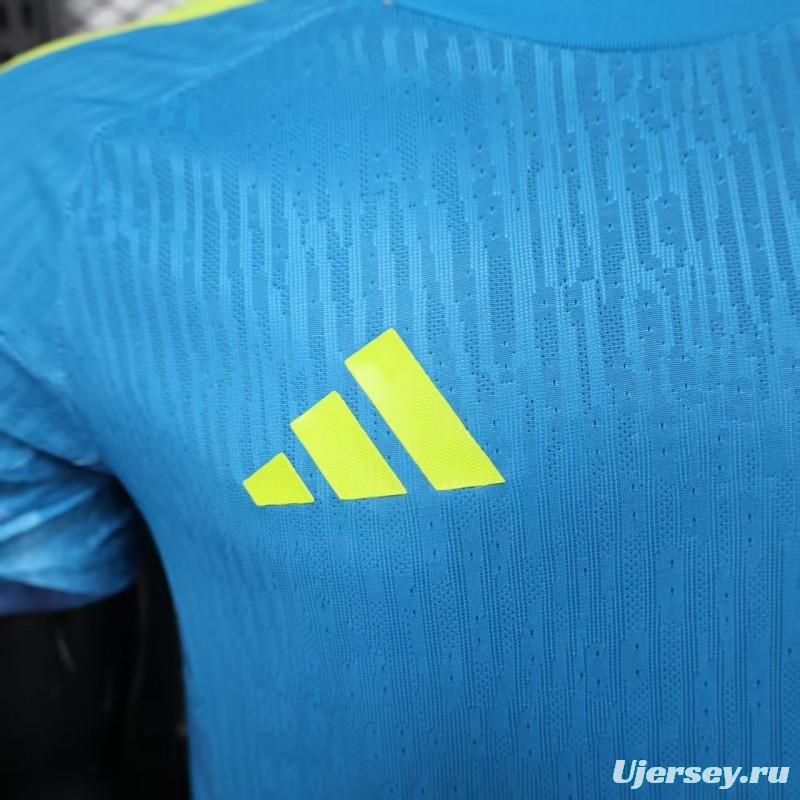 2026 Player Version Spain Away Blue Jersey