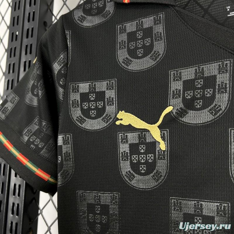 2026 Womens Portugal Black Special Jersey