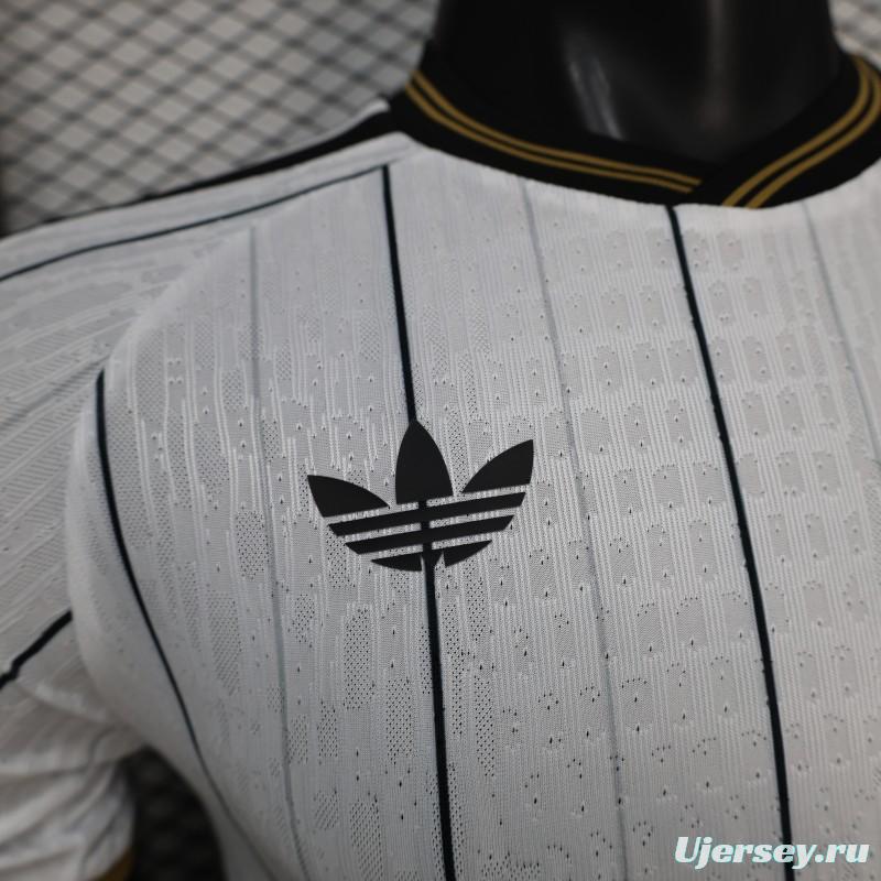 2026 Player Version Japan White with Black Pinstripes Jersey