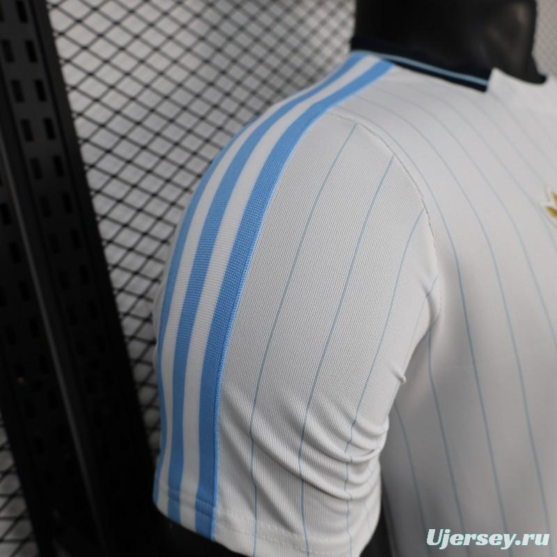 Player Version 2026 Argentina White Terrace Icons Jersey