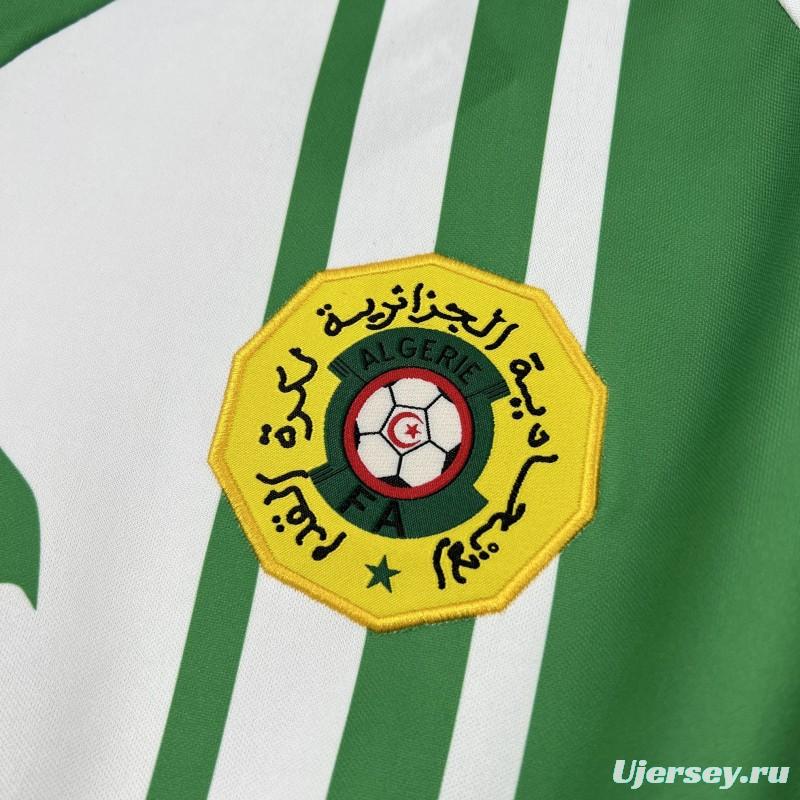 1986 Retro Algeria Home Jersey