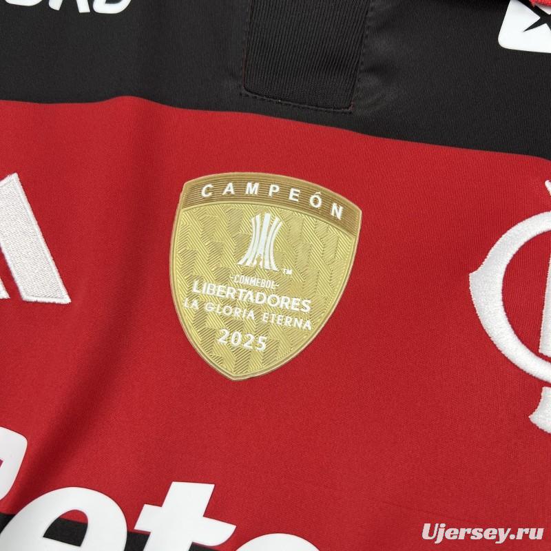 2026/27 Mens Flamengo Home All Sponsors Jersey