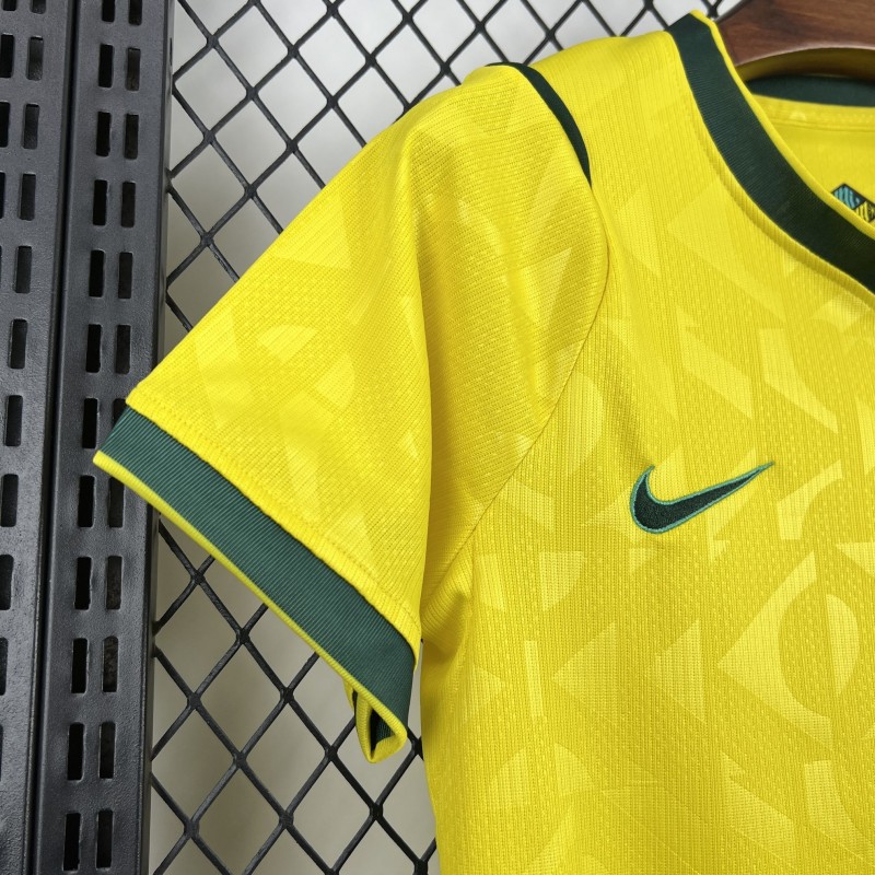 2026 Kids Brazil World Cup Home Kit