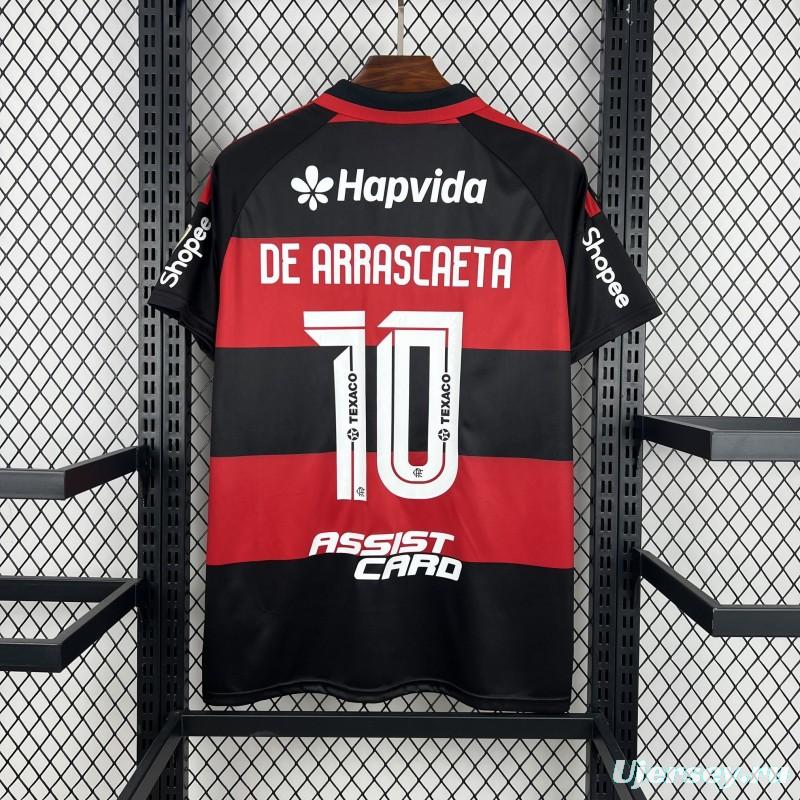 2026/27 Mens Flamengo Home All Sponsors Jersey