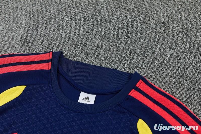 26/27 Colombia Black  Short Sleeve+Soccer Shorts