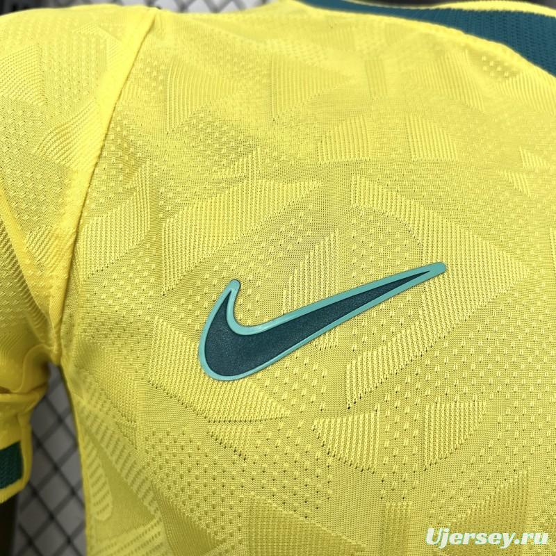 2026 Player Version Mens Brazil World Cup Home Jersey
