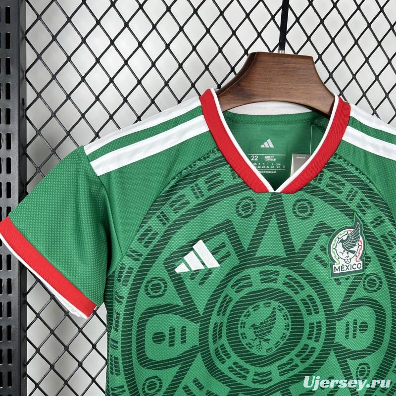 2026 Kids Mexico World Cup Home Kit