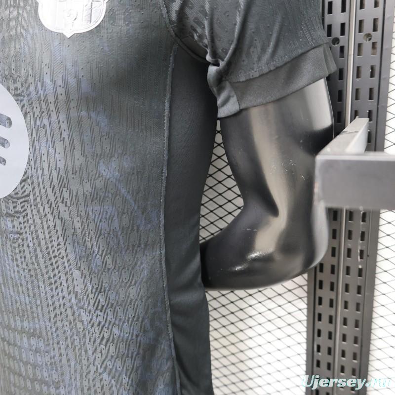 Player Version 26/27 FC Barcelona All-Black with Spotify Sponsor Special Edition Jersey