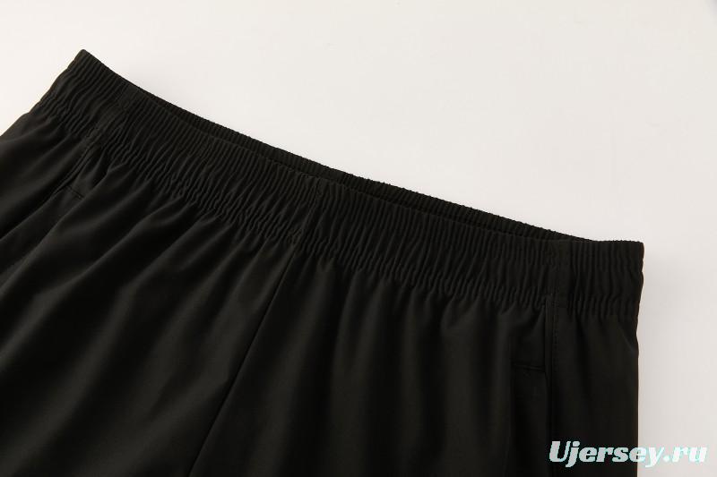 26/27 Liverpool Green Full Zipper Hooded Jacket Tracksuit + Black Long Pants