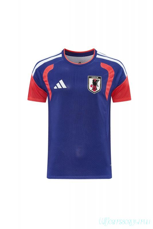 26/27 Japan  Blue  Short Sleeve+Soccer Shorts