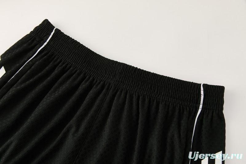 26/27  Real Madrid Black x Marvel  Short Sleeve+Soccer Shorts