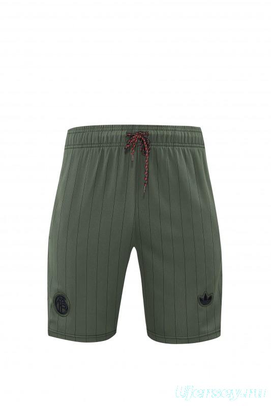 26/27 Bayern München  Forest Green  Pinstripe  Short Sleeve+Soccer Shorts