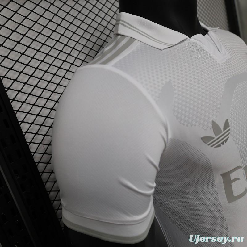 Player Version 26/27 Real Madrid All-White Tonal 125th Anniversary Jersey