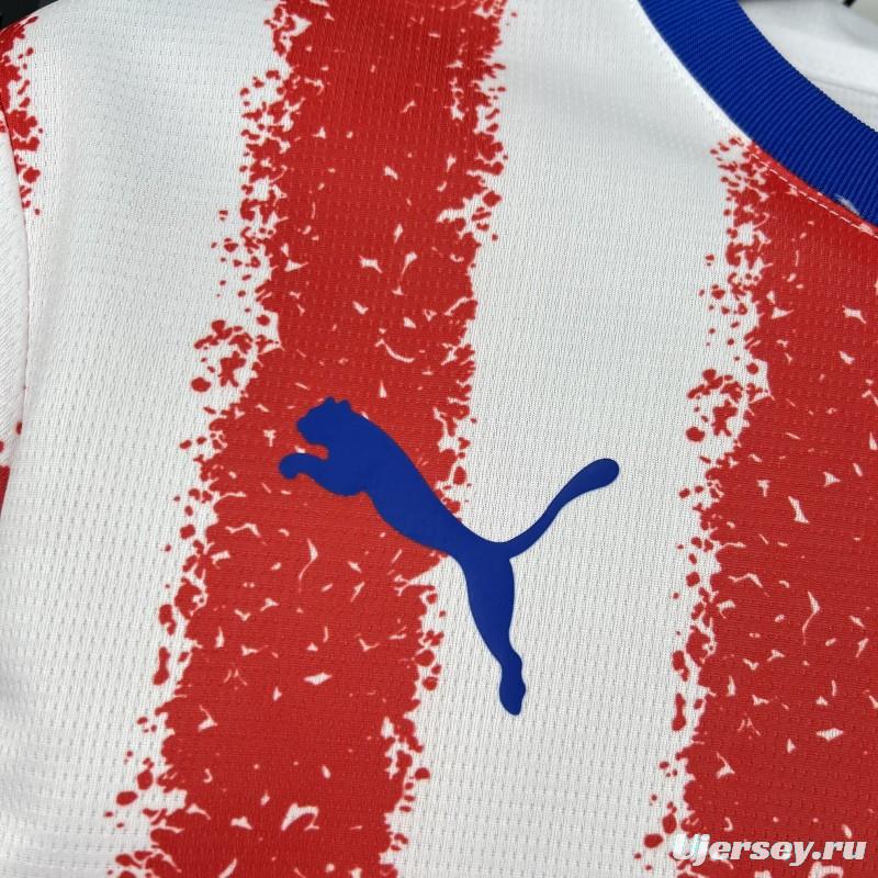 2026 Mens Paraguay World Cup Home Jersey