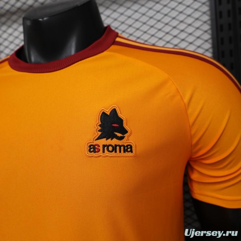 Player Version 26/27 AS Roma x Adidas Originals Orange Special Edition Jersey