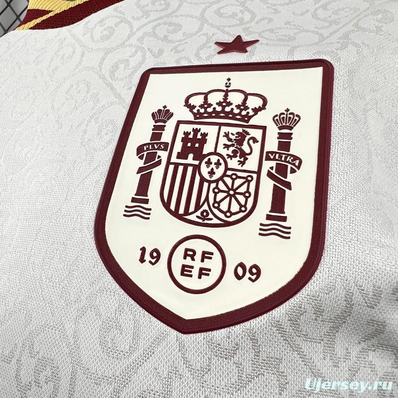 2026 Player Version Mens Spain World Cup Away Jersey
