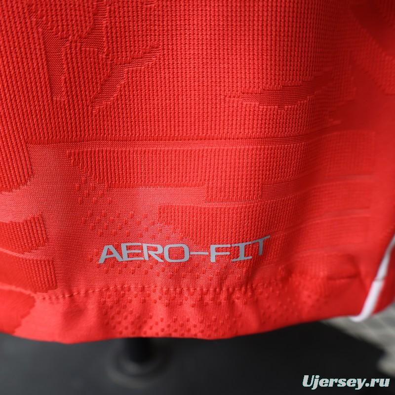 Player Version 26/27 England Away Red Long Sleeve Jersey