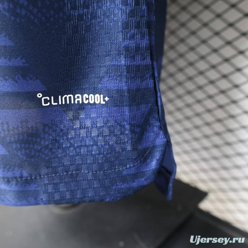 layer Version 26/27 Arsenal Navy Blue with Geometric Pattern Third Jersey