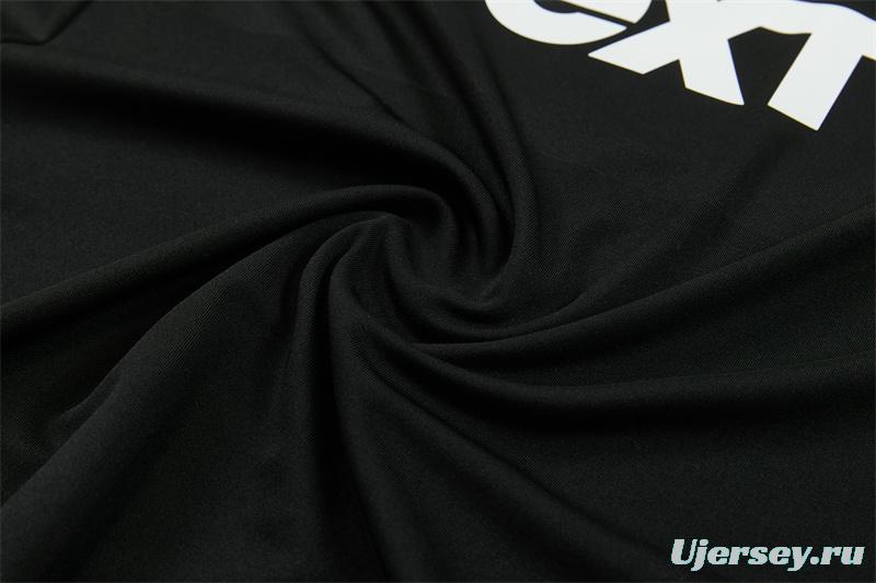 2026 Inter Miami CF Black & White Half Zipper Jacket Tracksuit + Long Pants