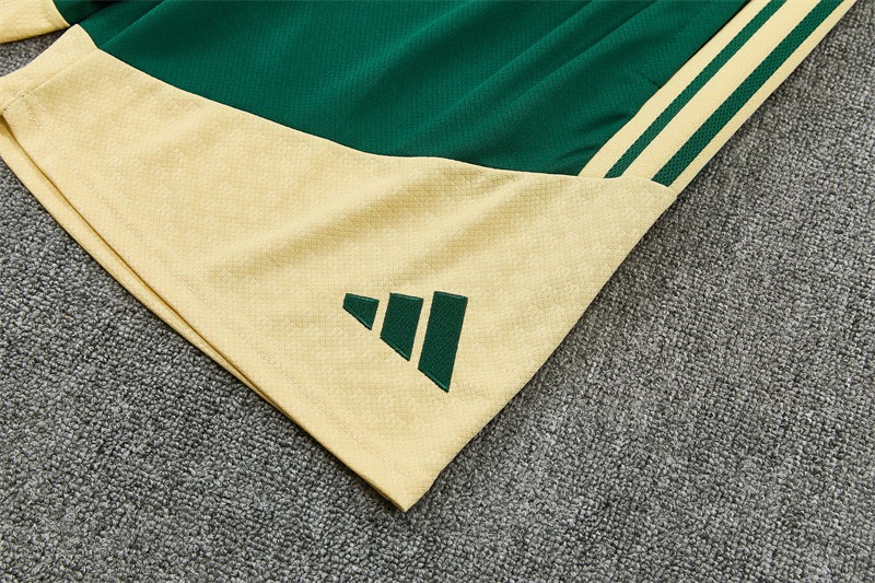 2026 Real Madrid Green Camouflage  Short Sleeve+Soccer Shorts