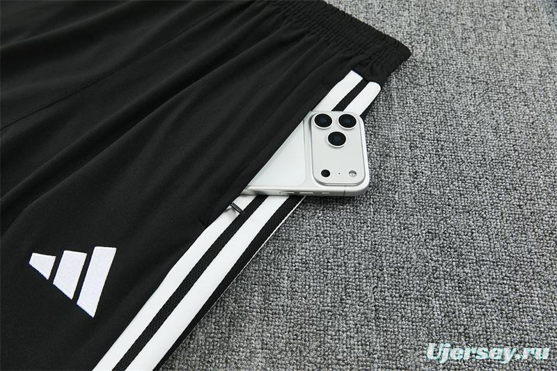 2026 Inter Miami CF Black & White Half Zipper Jacket Tracksuit + Long Pants