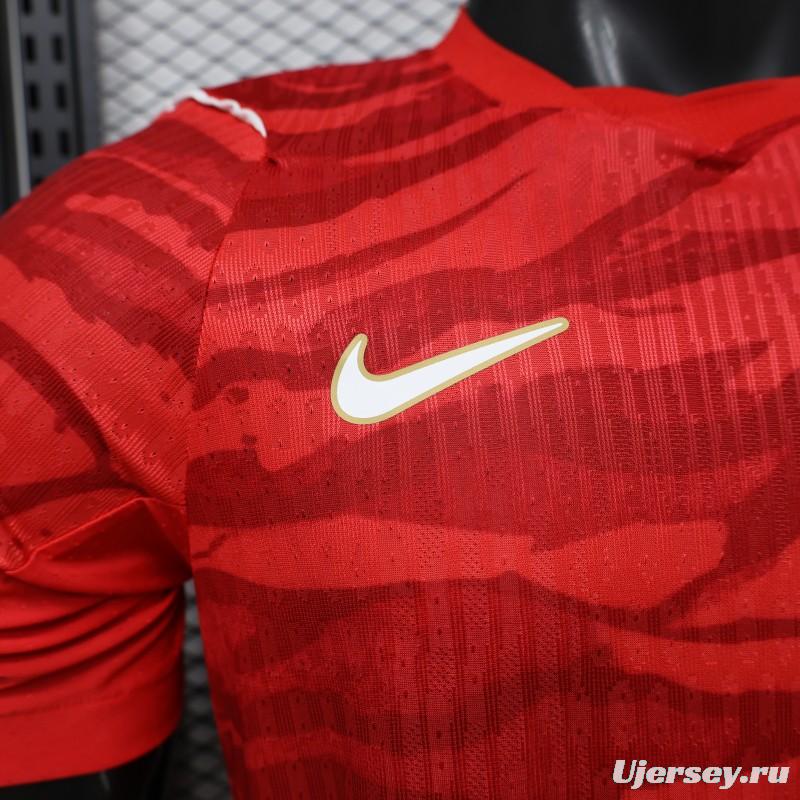 Player Version 2026 South Korea  Red  Home Jersey