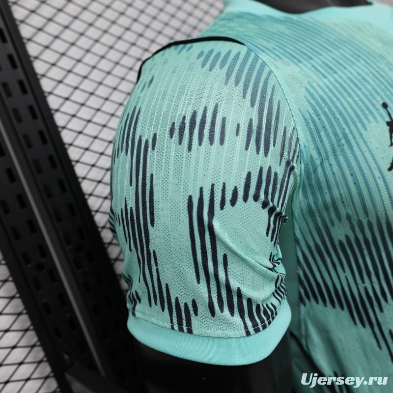 Player Version 26/27 Brazil Mint Green & Black Pattern Special Edition Jersey