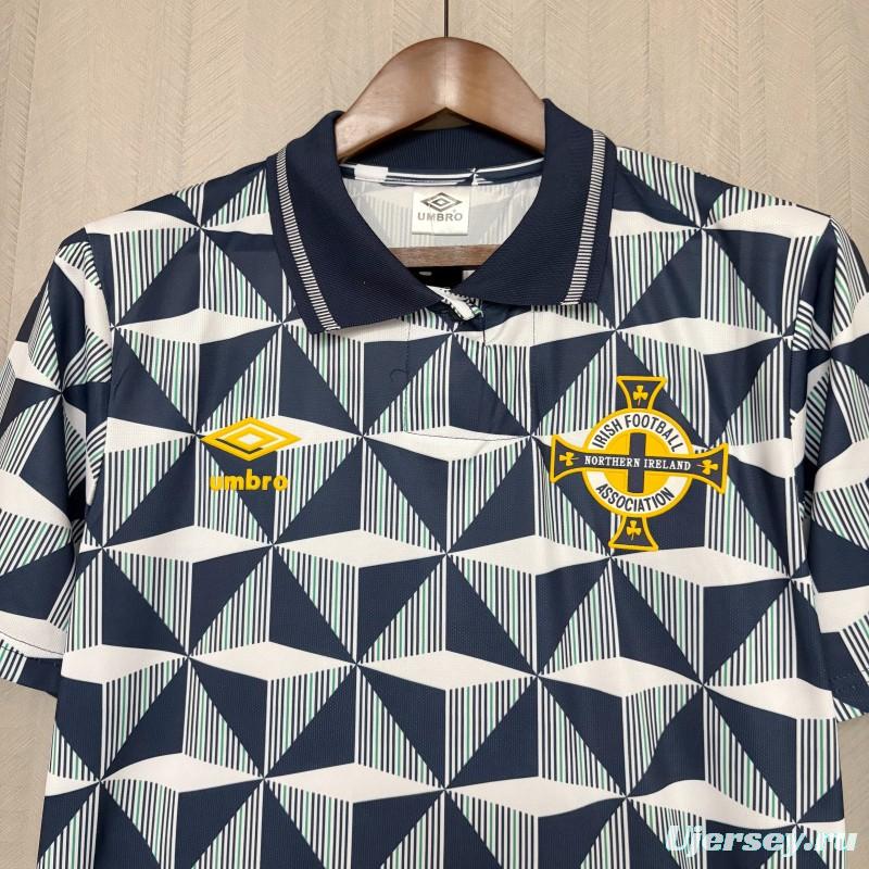 1990 Retro Northern Ireland Away Jersey