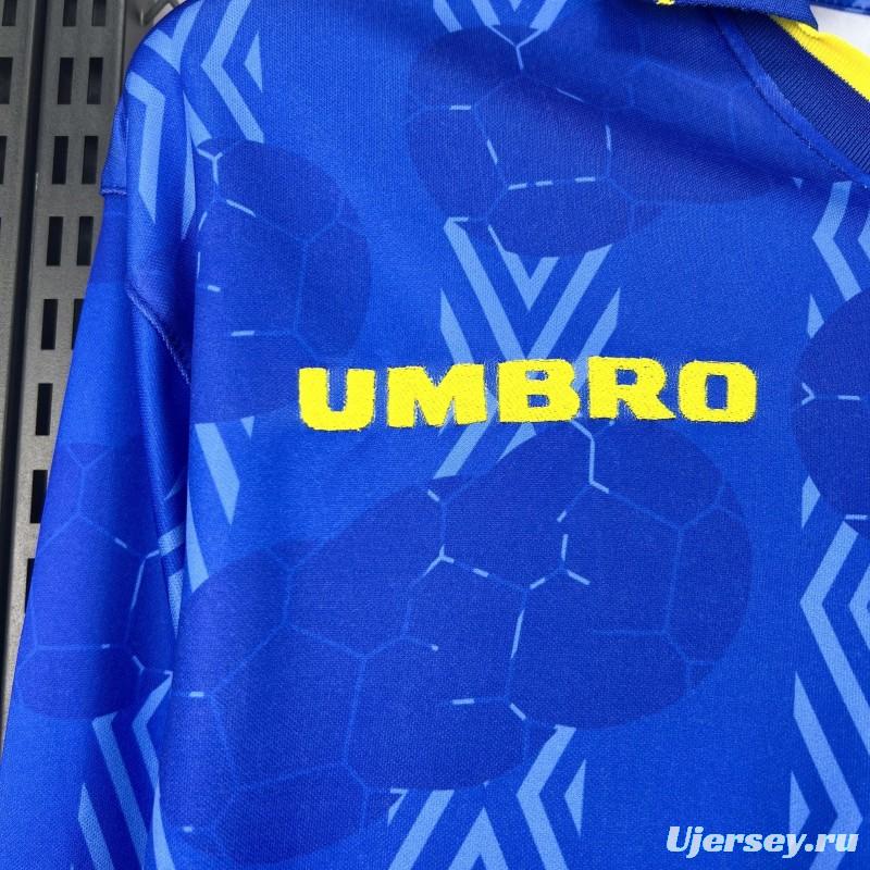 1994 Retro Colombia Away Long Sleeves Jersey