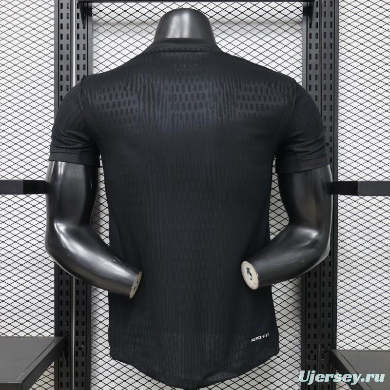 Player Version 26/27 Norway Away Black Tonal Stripe  Jersey