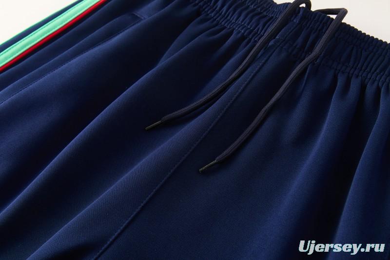 2026/27 Adidas Originals Navy Blue Full Zipper Jacket Tracksuit + Long Pants