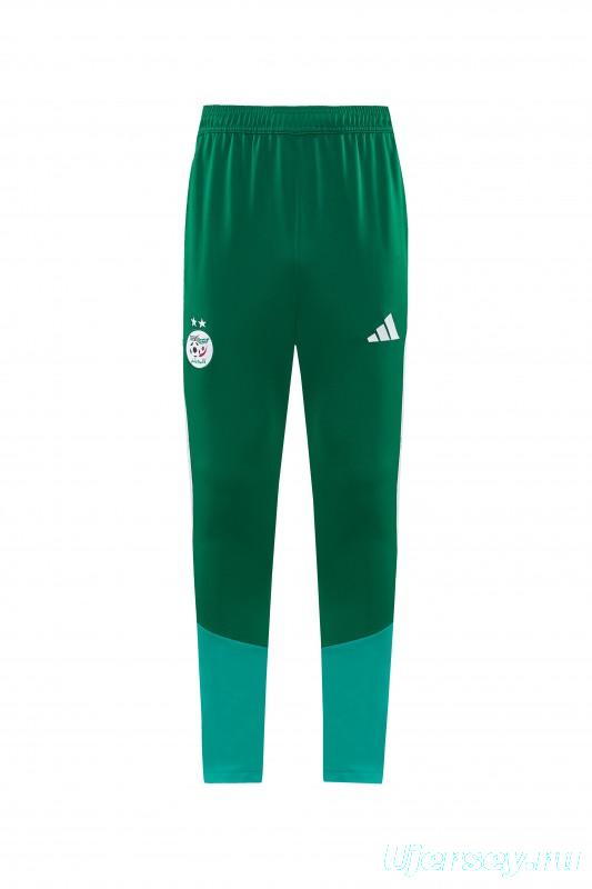 26/27 Algeria  Dark Green  Zipper Training Jacket Tracksuit + Long Pants (Adidas)