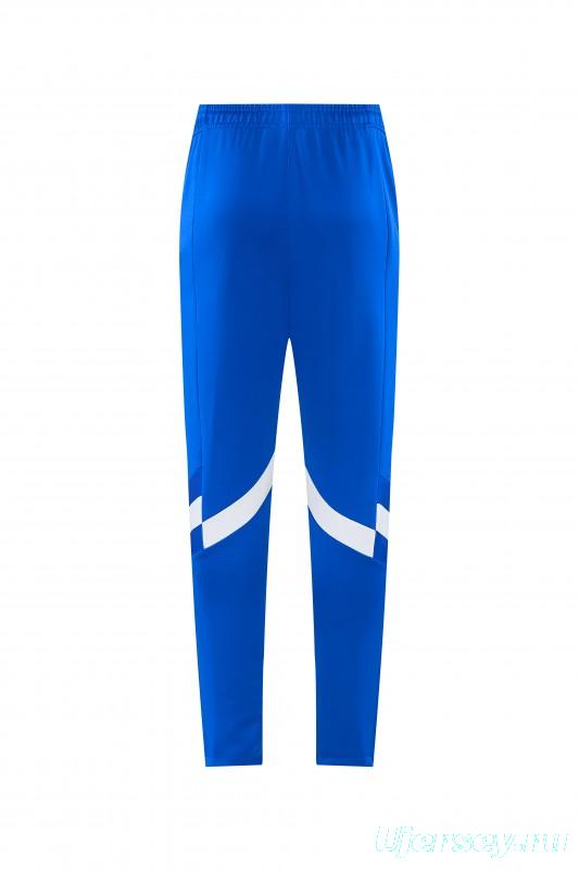 2026/27 Adidas Originals Blue Full Zipper Jacket Tracksuit + Long Pants