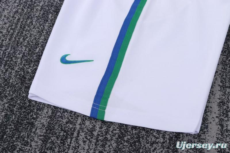 Retro Kids 1997 Brazil Away Jersey
