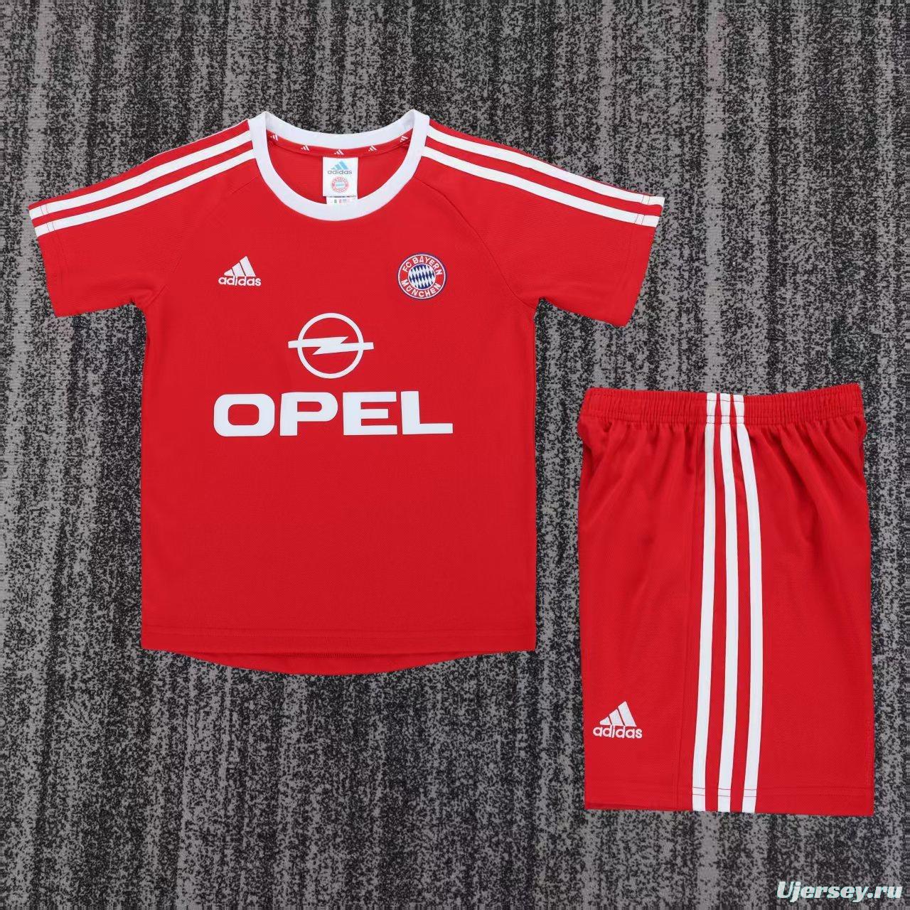 Retro 01/02 Kids Bayern Munich Home Jersey