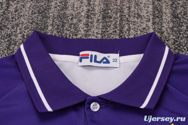 Retro Kids 99/00 Fiorentina Home Jersey